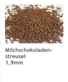 Milchschokoladen-streusel 1,9mm