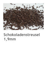 Schokoladenstreusel 1,9mm
