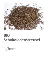 BIO Schokoladenstreusel     1,3mm