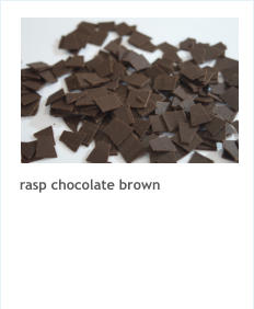rasp chocolate brown