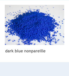 dark blue nonpareille