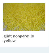 glint nonpareille yellow