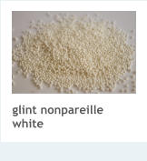 glint nonpareille white